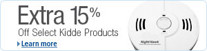 Extra 15% Off Select Kidde Products