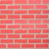 Brick Red with Gray Grout