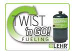LEHR - Two-in-One Propane-Powered Push Eco Mower