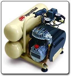 Ingersoll Rand DD2T2 Two-Horsepower Single-Stage Twin Hot Dog Compressor