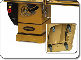 retractable caster system