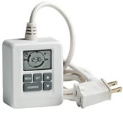Leviton LT114-10W Standard Digital Table Top Plug-In Timer