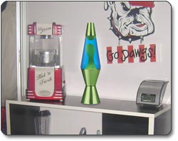 Lava Lite 14.3-Inch Lava Lamp - Green/Blue/Green Chrome Base