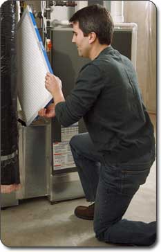 replacing a filter