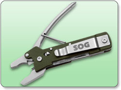 SOG TC-03 Micro ToolClip Multi-Tool, Green
