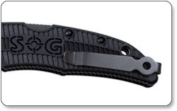 SOG SP-03 SOGzilla Folding Knife with Black TiNi Finish, Small