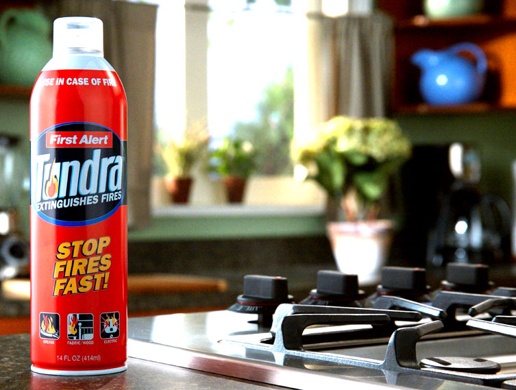 First Alert AF400 Tundra Fire Extinguisher Aerosol Spray