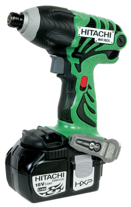 Hitachi KC18DDL 18Volt LiIon Impact Driver and Drill Combo Kit