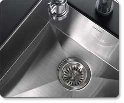 Houzer Contempo Zero-Radius Undermount Kitchen Sink