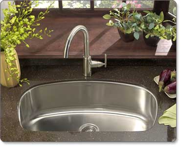 MB-3300 Medallion Designer Large Undermount Kitchen Sink