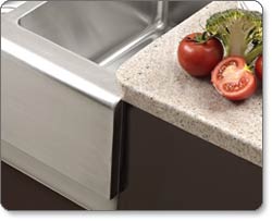Houzer EPO-3370 Epicure 70/30 Double-Bowl Farmhouse Kitchen Sink