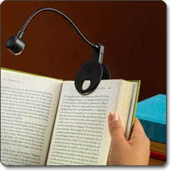 LightWedge USB Flex Neck Reading Light