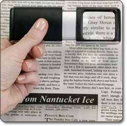 LightWedge Pocket Magnifier with LED