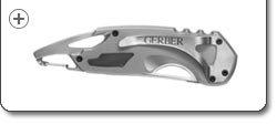 Gerber (30-000168) AO F.A.S.T. 3.0 Drop Point Knife , Fine Edge