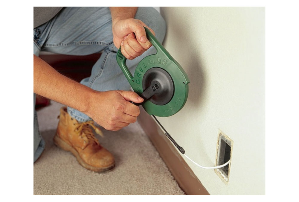 Greenlee 4382X Steel Fish Tape, 25' Electrical Fish Tape