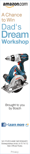 Amazon.com Dad's Dream Workshop Sweepstakes