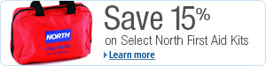 Extra 15% Off Select North by Honeywell First-Aid Kits