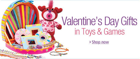 Celebrate Valentine's Day with Toys and Games