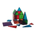 Magna-Tiles Translucent Colors, 100 pieces