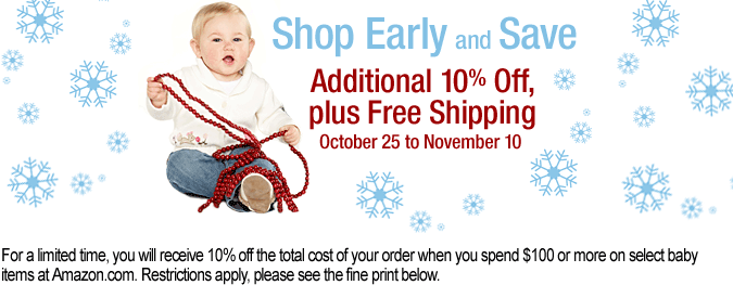 Shop Early and Save