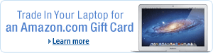 Trade In Your Laptop for an Amazon.com Gift Card