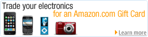 Trade Your Electronics for an Amazon.com Gift Card