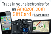 Trade In Your Electronics for an Amazon.com Gift Card