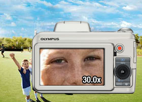 30x zoom