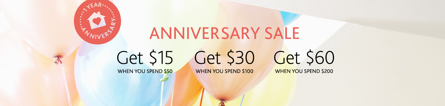 Home Services 1 Year Anniversary Sale