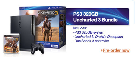 Uncharted 3 Bundle - Pre-order now.