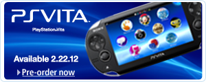PS Vita Pre-order Now