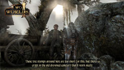 Talking with an NPC in Two Worlds II