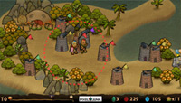 New Island with more than 10 stages