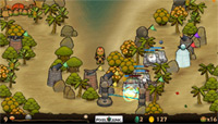 PixelJunk Monsters Deluxe features a unique hand-drawn art style