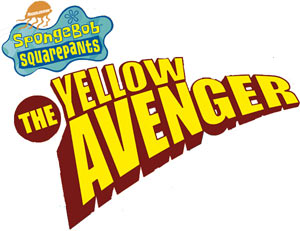 Spongebob Squarepants The Yellow Avenger game logo