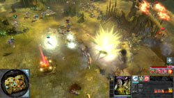 Large-scale battles in 'Warhammer 40,000: Dawn of
 War II'