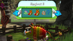 The Pinata finder feature in 'Viva Pinata: Trouble in Paradise'