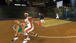 Cross-team squad in 'NBA Live 09 All-Play'