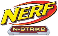 'NERF N-Strike' video game logo