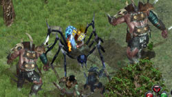 Challenging bosses in 'Sacred 2: Fallen Angel'