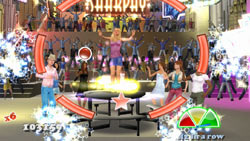 Group dance in 'Disney's High School Musical 3: Senior Year DANCE!'