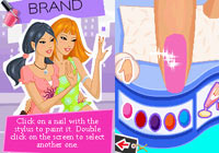 Accessorizing manicures in 'Imagine Fashion Designer New York'