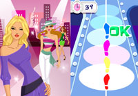 Walking the catwalk in 'Imagine Fashion Designer New York'