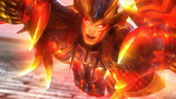 Stunning cinematic cutscenes in 'Dynasty Warriors: Strikeforce'