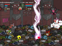 In-game pets with powerful abilities in Castle Crashers