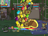 Treasure hunting in Castle Crashers