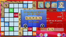 Multiplayer action in 'SCRABBLE'