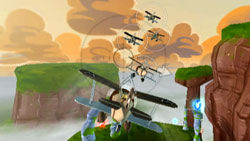 Dog Fight mode in 'UP' The Video Game