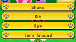 Pet training tricks in 'My Pet Shop'