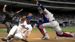 Stealing home in 'MLB 09: The Show'